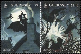 n°1912/1913 - Timbre GUERNESEY Poste
