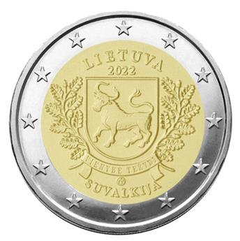 2 EURO COMMEMORATIVE 2022 : LITUANIE (Région historique de Suvalkja)