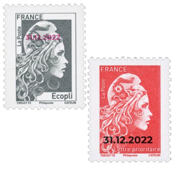 n° 5251Aa/5253Aa - Timbre France Poste