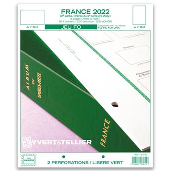FRANCE FO : 2022 - 2E SEMESTRE (JEUX SANS POCHETTES)