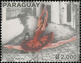 n° 3319 - Timbre PARAGUAY Poste