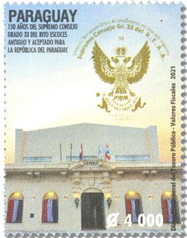n° 3326 - Timbre PARAGUAY Poste