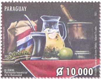 n° 3318 - Timbre PARAGUAY Poste