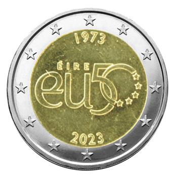 2 EURO COMMEMORATIVE 2023 : IRLANDE (50 Ans de l´adhésion à l´UE)