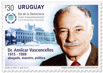 n° 3084 - Timbre URUGUAY Poste