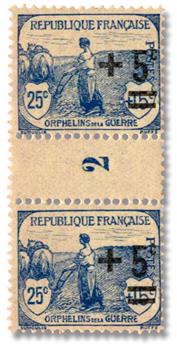 n° 165** - Timbre FRANCE Poste