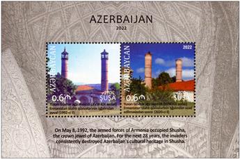n° 265 - Timbre AZERBAIDJAN Blocs et feuillets