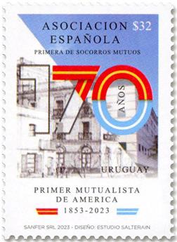 n° 3106 - Timbre URUGUAY Poste