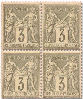 n° 87**/* - Timbre FRANCE Poste