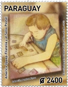 n° 3345 - Timbre PARAGUAY Poste