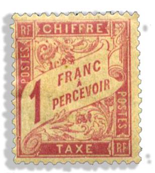 n°39* - Timbre FRANCE Taxe