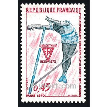 n° 1650 -  Selo França Correios