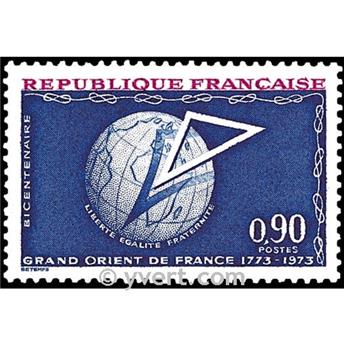 n° 1756 -  Selo França Correios