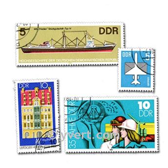 ALLEMAGNE : pochette de 500 timbres (Oblitérés)