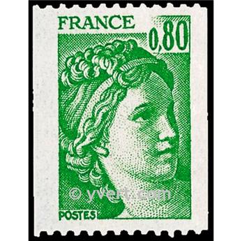 n° 1980 -  Selo França Correios