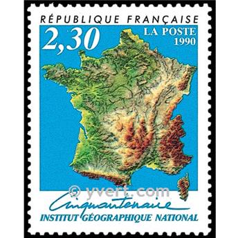 n.o 2662 -  Sello Francia Correos