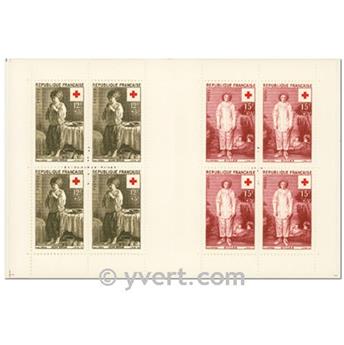 nr. 2005 -  Stamp France Red Cross Booklet Panes
