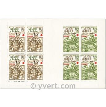 nr. 2027 -  Stamp France Red Cross Booklet Panes