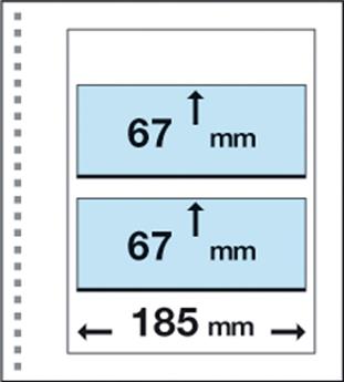 Recharges CK8 : 2 bandes (67x185mm) - MARINI®