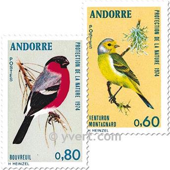 n° 240/241 -  Timbre Andorre Poste