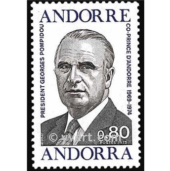 n° 249 -  Timbre Andorre Poste