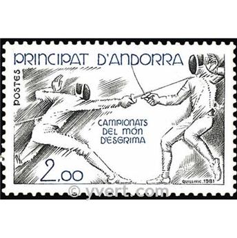 nr. 296 -  Stamp Andorra Mail