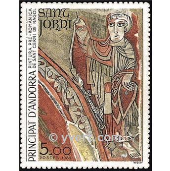 nr. 334 -  Stamp Andorra Mail