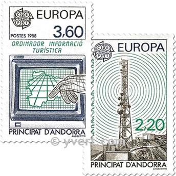 nr. 369/370 -  Stamp Andorra Mail