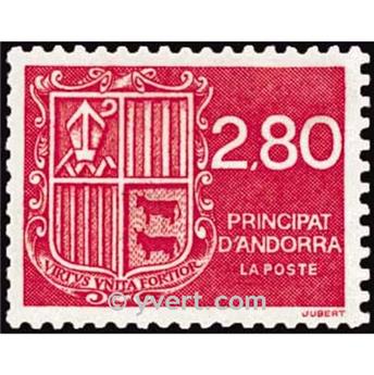 n° 435 -  Timbre Andorre Poste