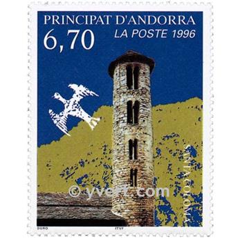 n° 483 -  Timbre Andorre Poste