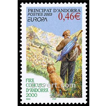 nr. 580 -  Stamp Andorra Mail
