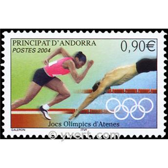 nr. 598 -  Stamp Andorra Mail