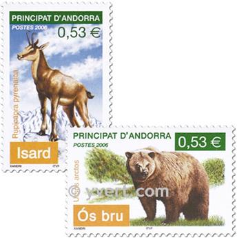 nr. 620/621 -  Stamp Andorra Mail