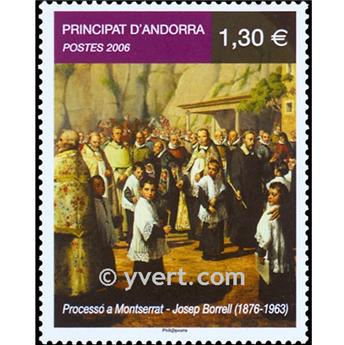 nr. 631 -  Stamp Andorra Mail