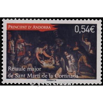 nr. 648 -  Stamp Andorra Mail
