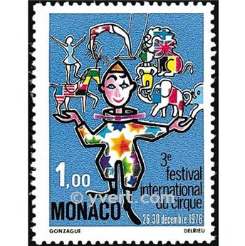 n° 1078 -  Selo Mónaco Correios