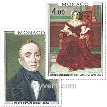 n° 1172/1173 -  Timbre Monaco Poste
