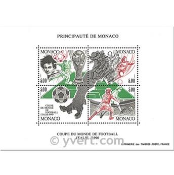 n° 50 -  Selo Mónaco Blocos e folhinhas