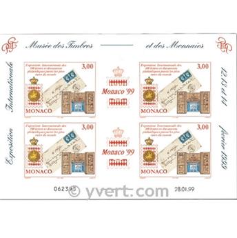 nr. 81 -  Stamp Monaco Souvenir sheets