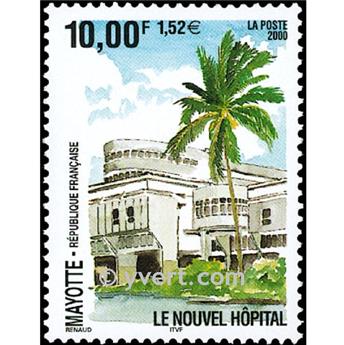 n° 91 -  Timbre Mayotte Poste