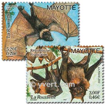 n.o 104/105 (BF 5) -  Sello Mayotte Correos