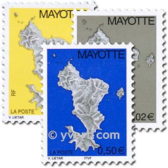 n° 150/152 -  Timbre Mayotte Poste