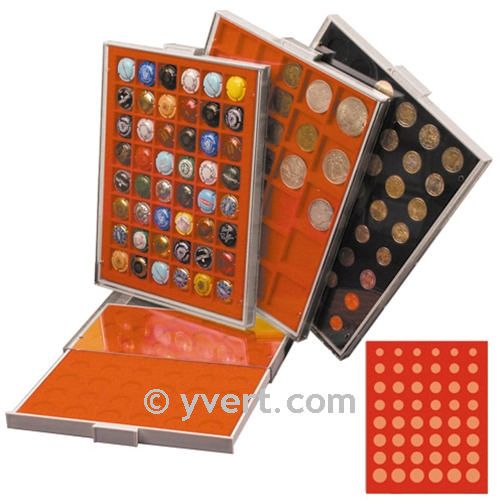 MEDAILLIER : 48 CASES RONDES ( SPECIAL EURO ) MEDAILLIER : 48 CASES RONDES ( SPECIAL EURO )