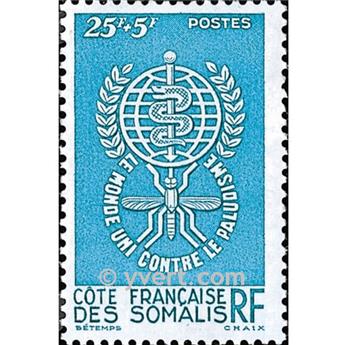 n° 304 -  Timbre Cote des Somalis Poste