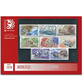 nr. 1125/1174 -  Stamp Monaco Year set (1978)