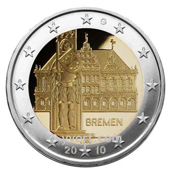 €2 COMMEMORATIVE COIN 2010: GERMANY (G)