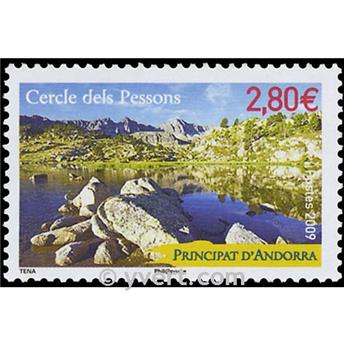 nr. 676 -  Stamp Andorra Mail