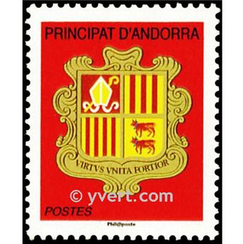 nr. 701 -  Stamp Andorra Mail