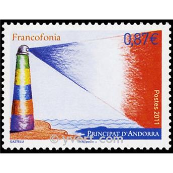 nr. 705 -  Stamp Andorra Mail
