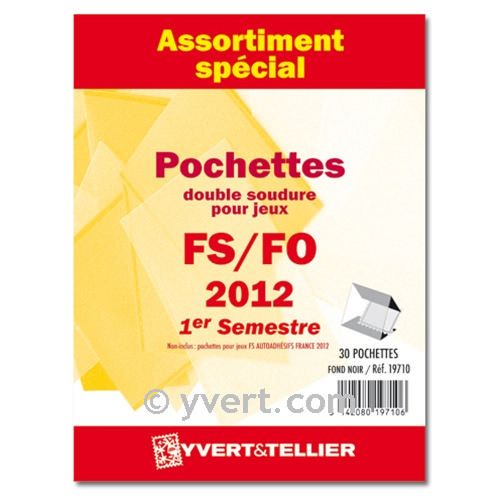 Assortiment de pochettes (double soudure) : 2012-1er semestre Assortiment de pochettes (double soudure) : 2012-1er semestre